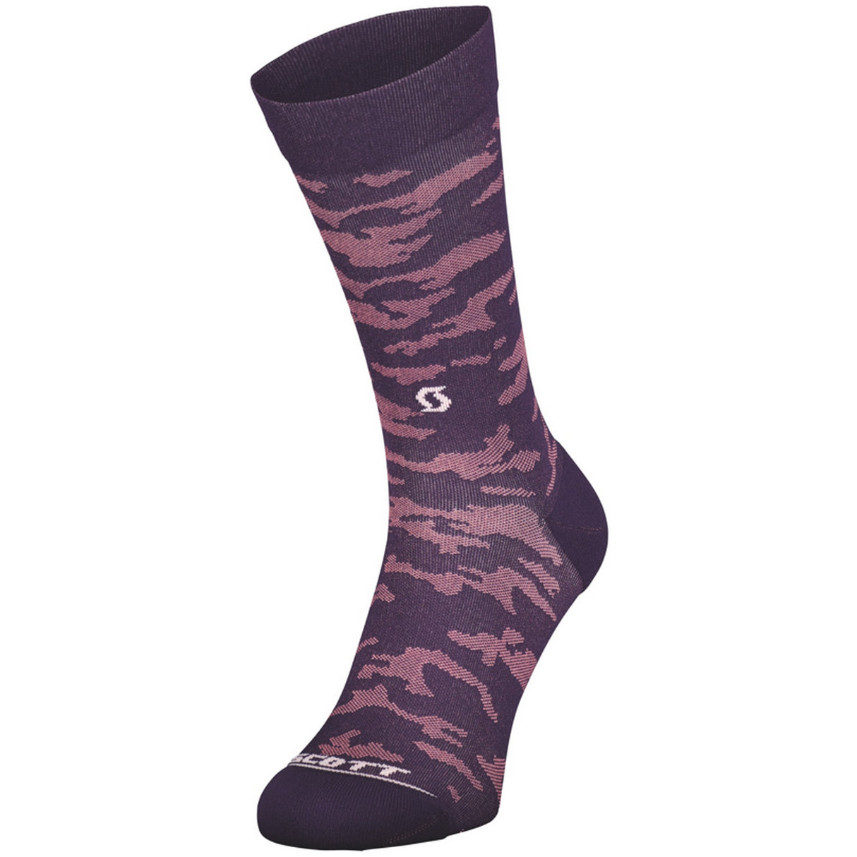 Calze Scott Trail Camo Crew - Viola - I