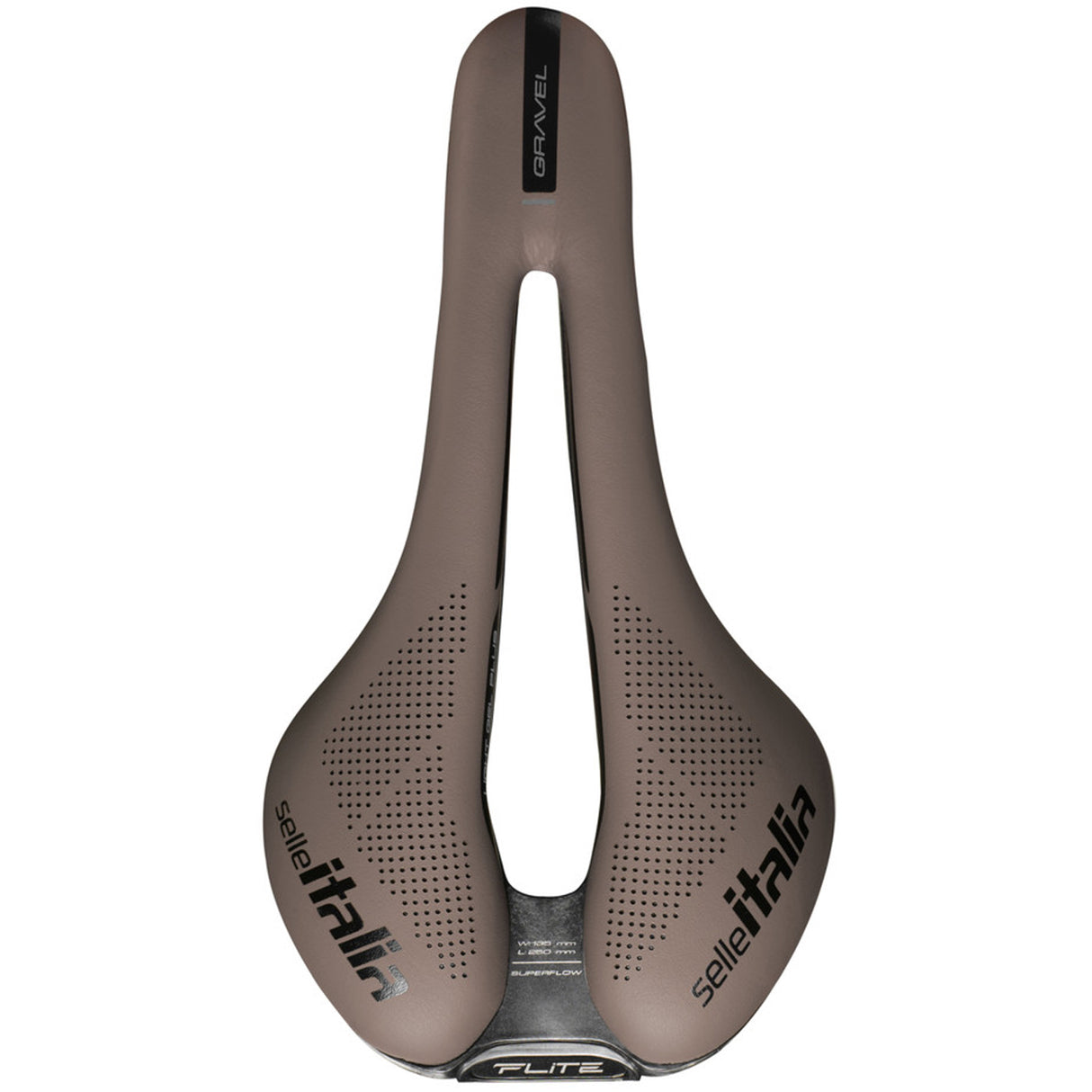 Sella Selle Italia Flite Boost Gravel Superflow S3 - Marrone - G