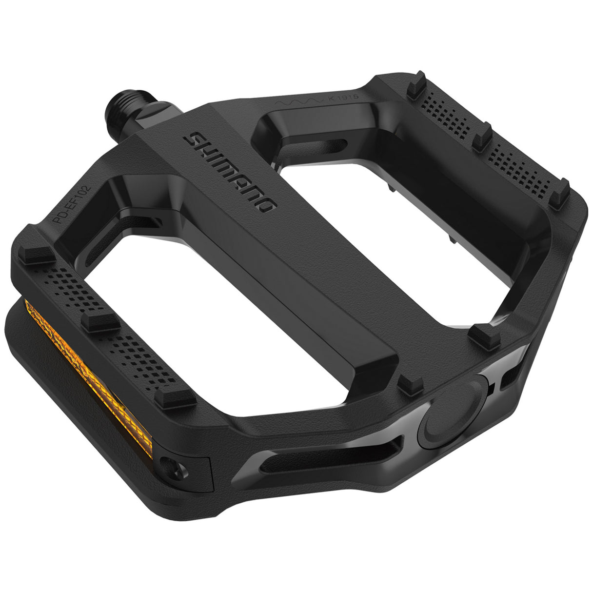 Pedali flat Shimano PD-EF102 - Nero - C