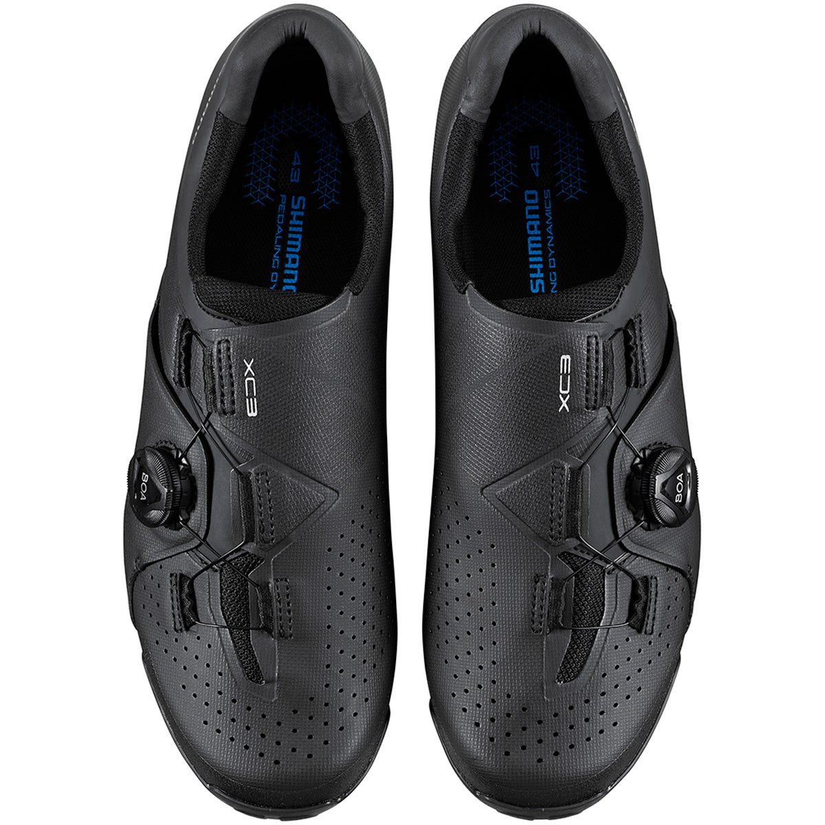 Scarpe Shimano XC3 - Nero