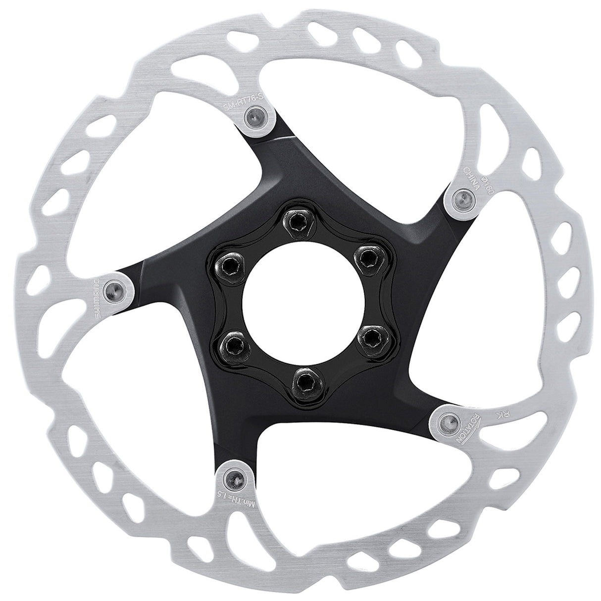 Disco Shimano 6-Fori SM-RT76 - 180mm - B