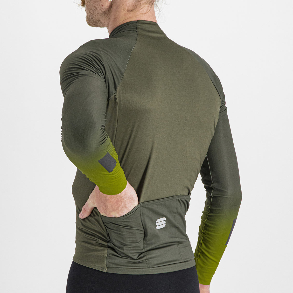 Maglia maniche lunghe Sportful Bodyfit Pro - Verde scuro - A