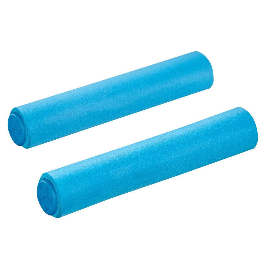 Manopole Supacaz Siliconez - Neon Blue