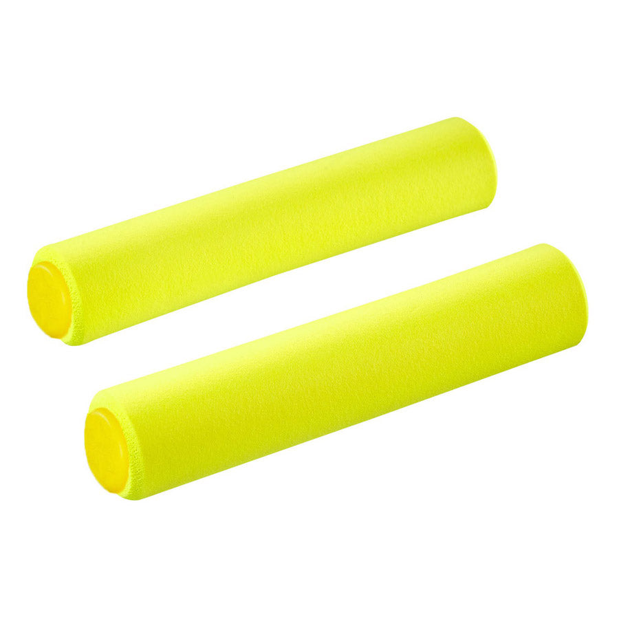 Manopole Supacaz Siliconez - Neon Yellow