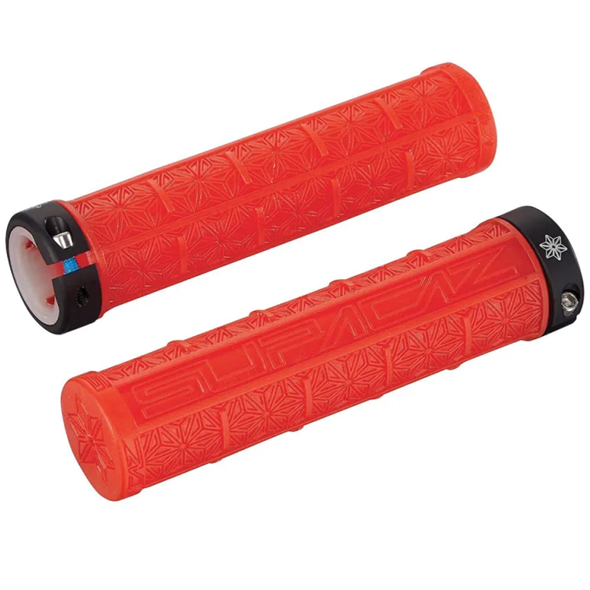 Manopole Supacaz Grizips - Rosso clear