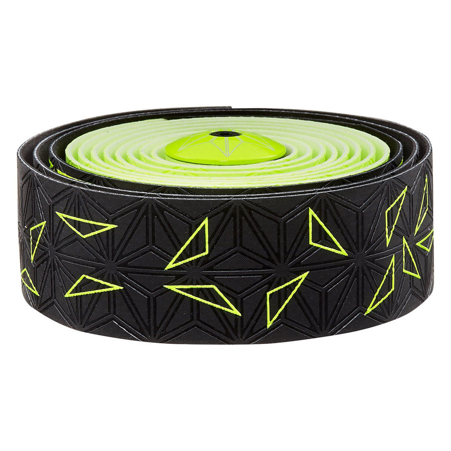 Nastro Manubrio Supacaz Super Sticky Kush - Star Fade Giallo