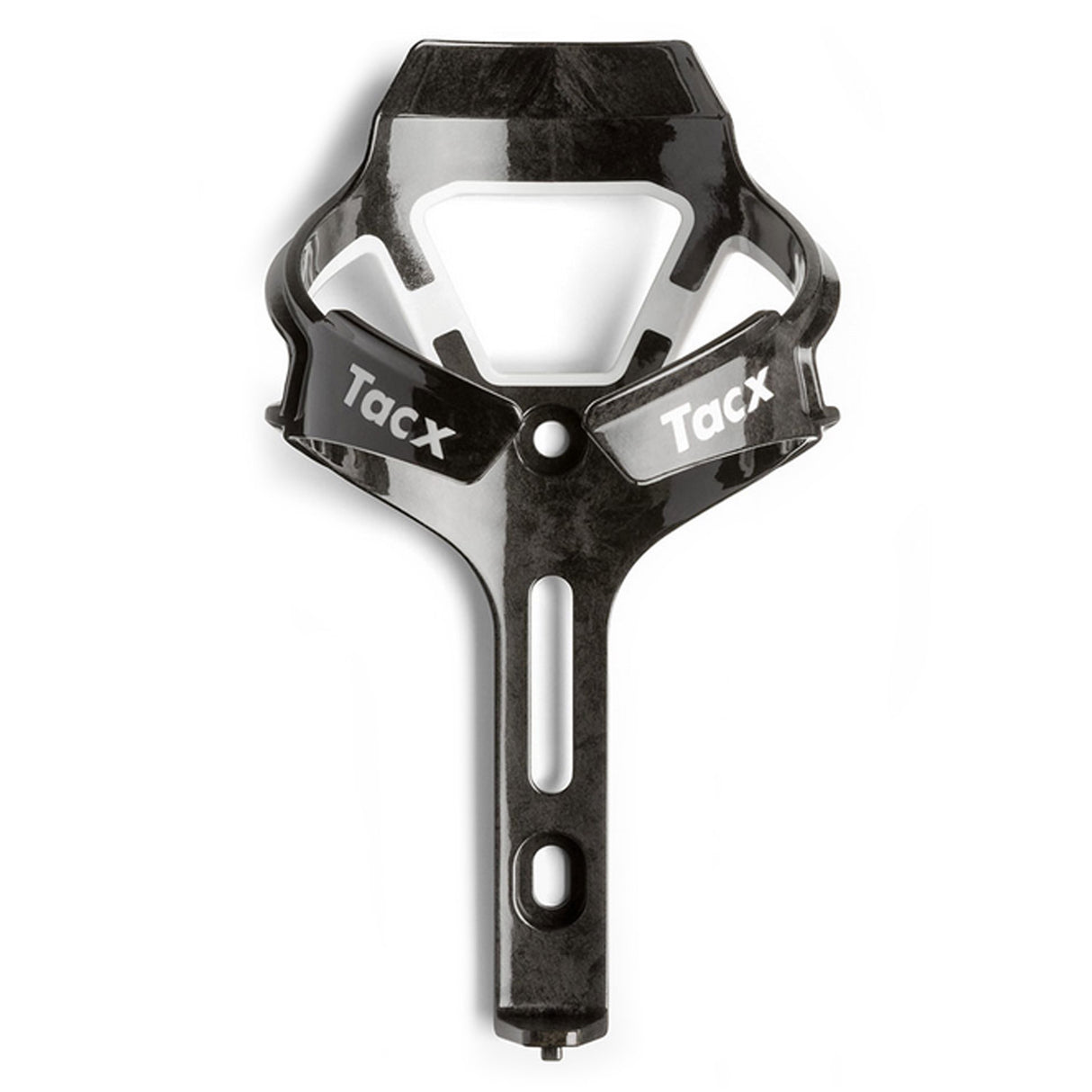 Portaborraccia Tacx Ciro - Nero bianco lucido