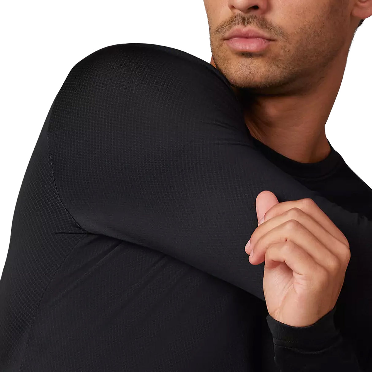 Maglia intima maniche lunghe Fox Tecbase Fire - Nero - A