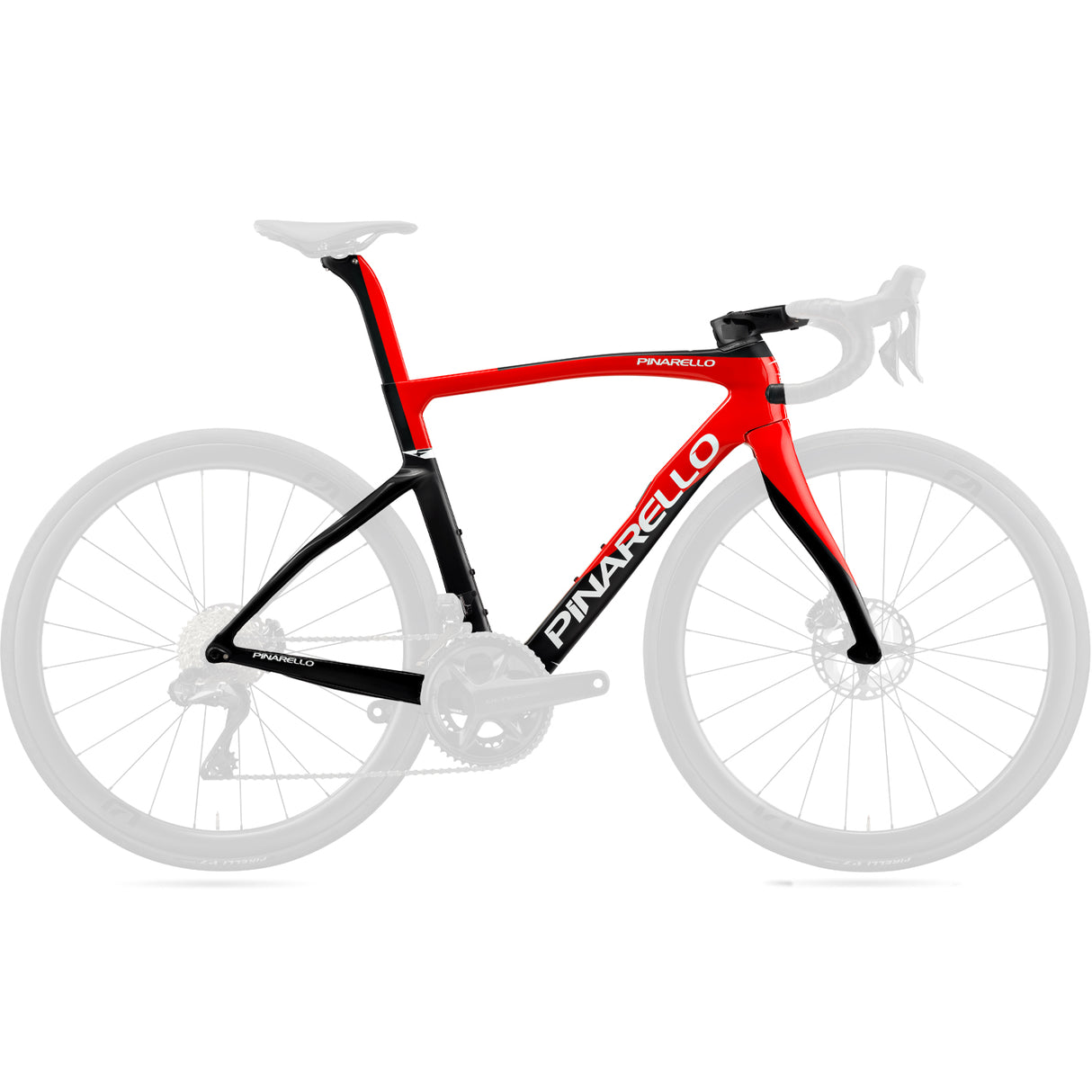 Telaio Pinarello F - Nero rosso - A