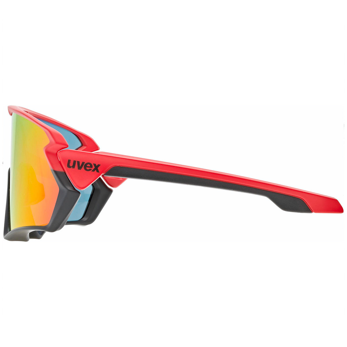 Occhiali Uvex Sportstyle 231 - Nero rosso Mirror red