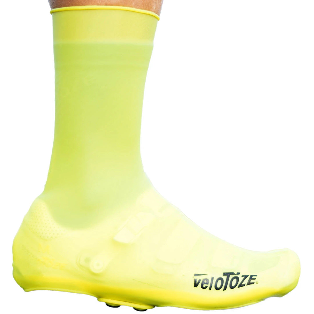 Copriscarpe VeloToze Tall Road Snap - Giallo