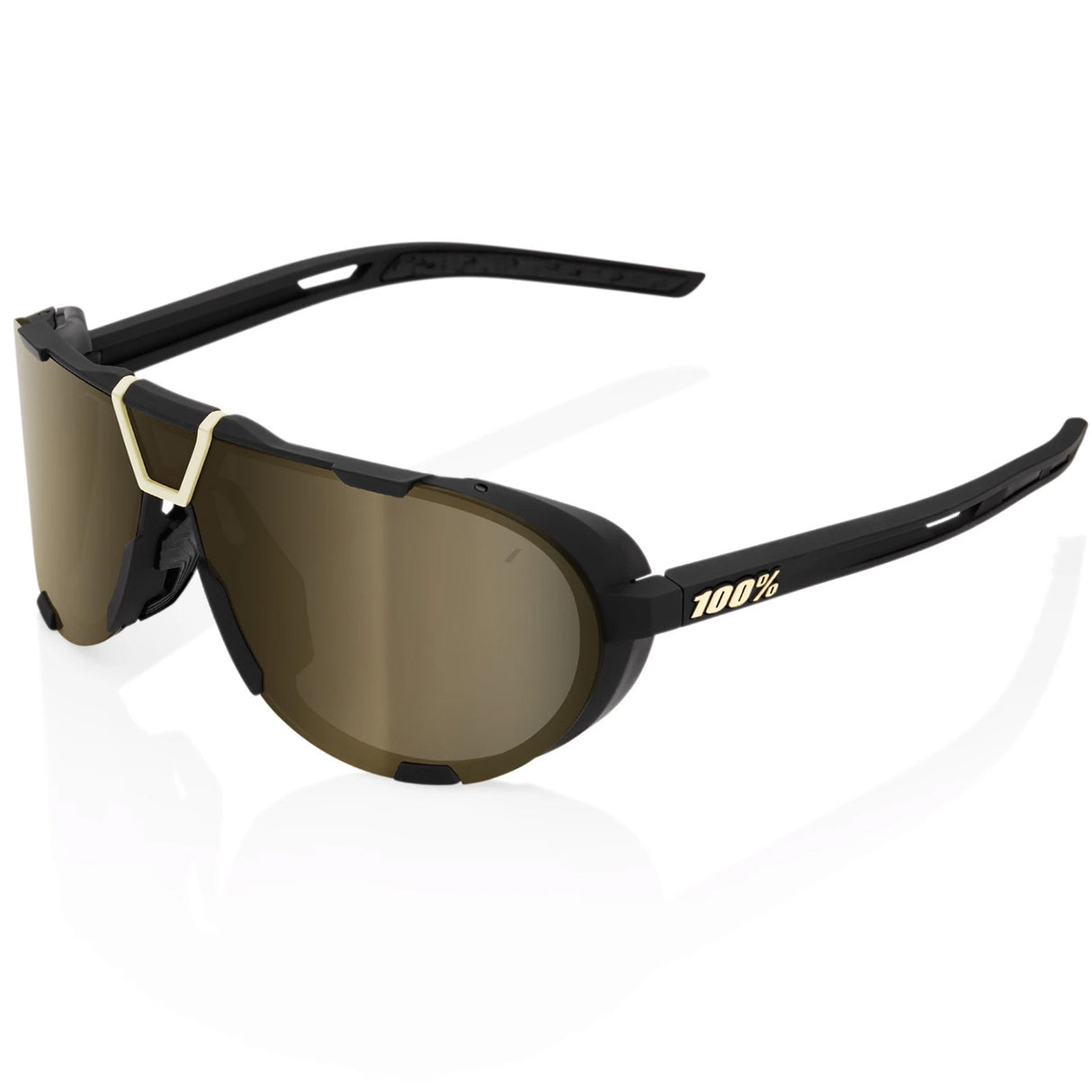Occhiali 100% Westcraft - Soft Tact Black Soft Gold - Q