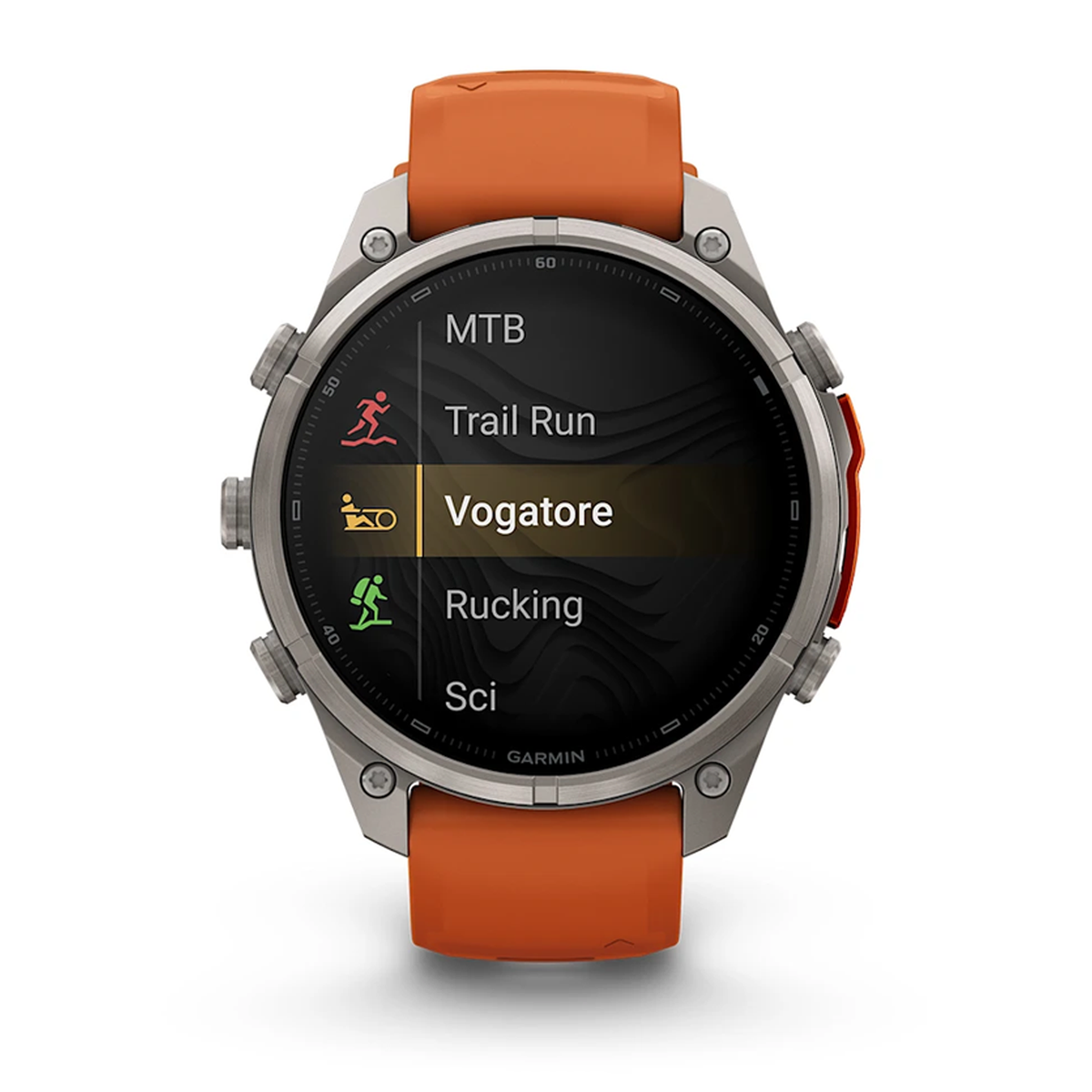 Garmin Fenix 9 Pro 47 mm inReach - Grau Orange