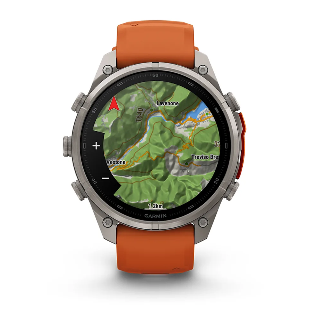 Garmin Fenix 9 Pro 47 mm inReach - Grau Orange