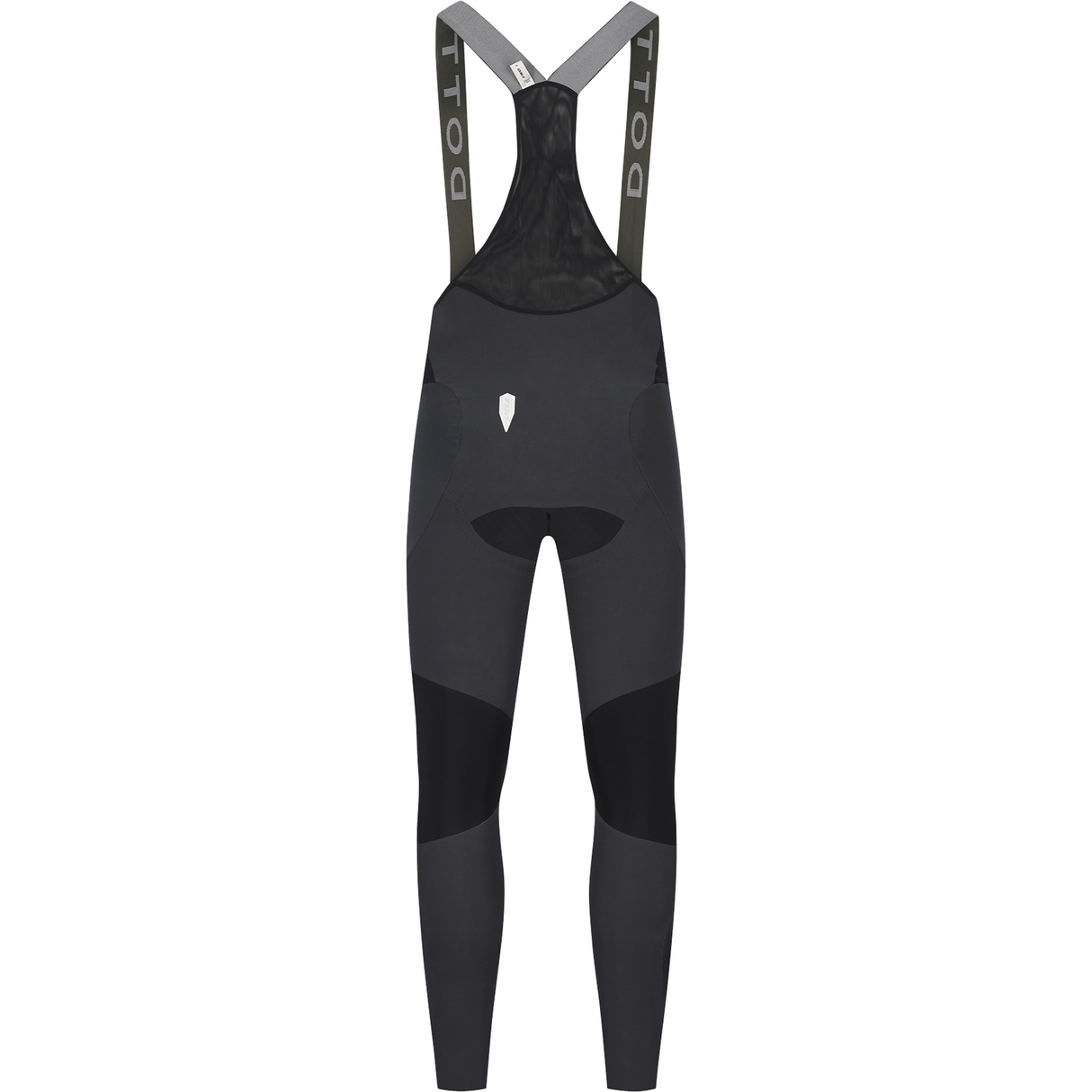 Radhose lang Q36.5 Dottore Hybrid - Grau Schwarz