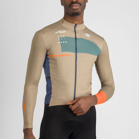 Maglia maniche lunghe Sportful Breakout Supergiara - Verde - A