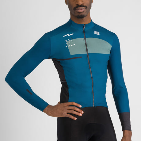 Maglia maniche lunghe Sportful Breakout Supergiara - Blu - D