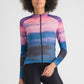 Maglia maniche lunghe donna Sportful Flow Supergiara - Blu rosa