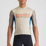 Maglia Sportful Supergiara Logo - Beige - D