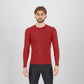 Maglia intima maniche lunghe Karpos Dinamico Merino 180 - Rosso Karpos