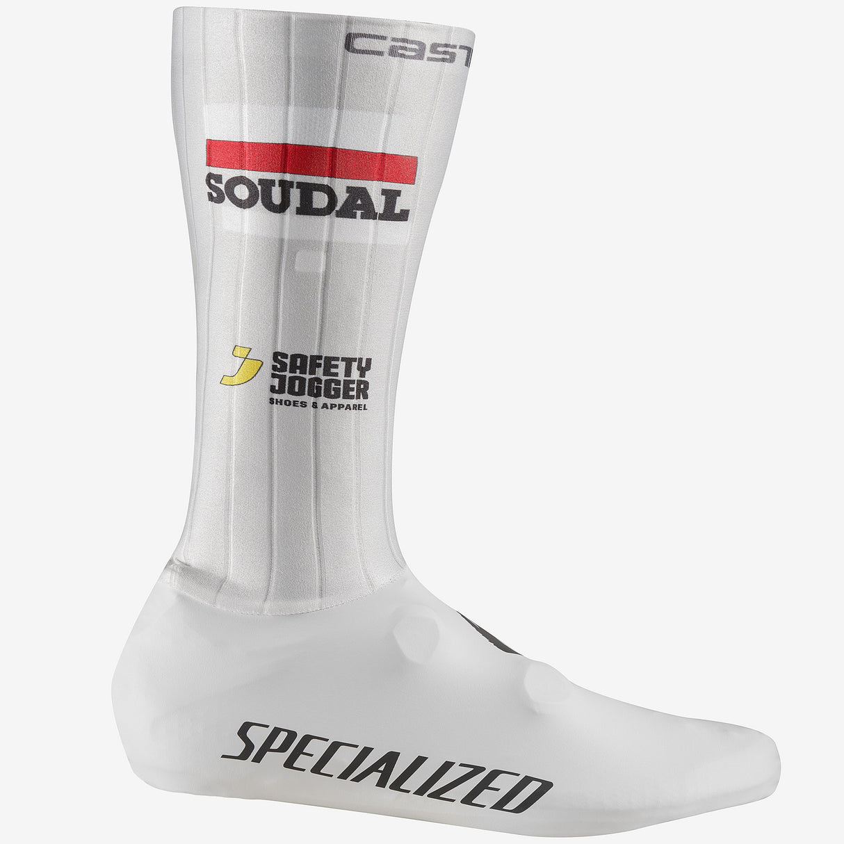 Copriscarpe Castelli Soudal Quick-Step 2025 Fast Feet 2 TT - I