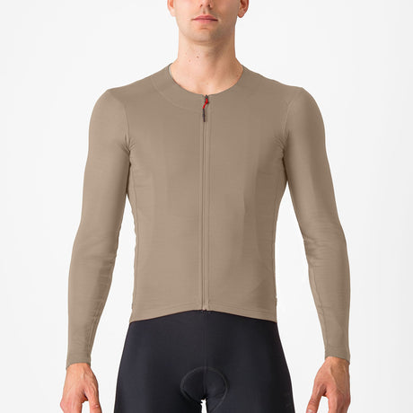 Maglia maniche lunghe Castelli Fly - Beige - E