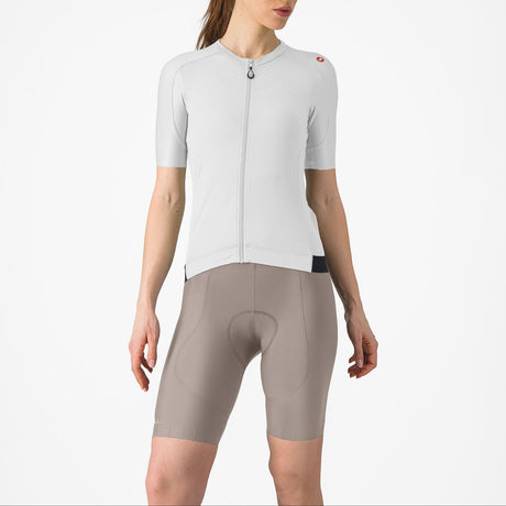 Pantaloncini donna Castelli Espresso DT - Beige - H