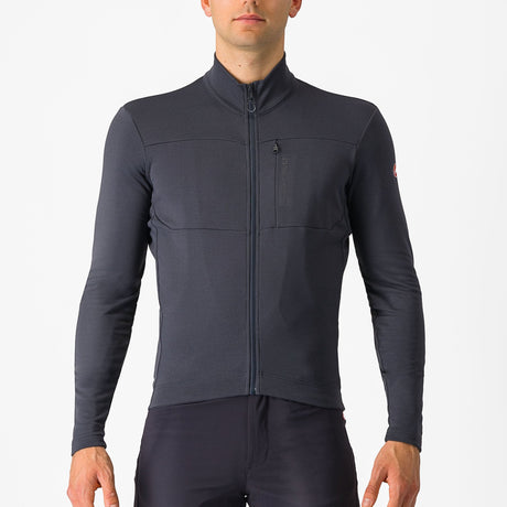 Maglia maniche lunghe Castelli Unlimited Trail 2 - Grigio - H