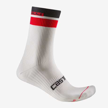 Calze Castelli Gara Thermal 18 - Bianco - O