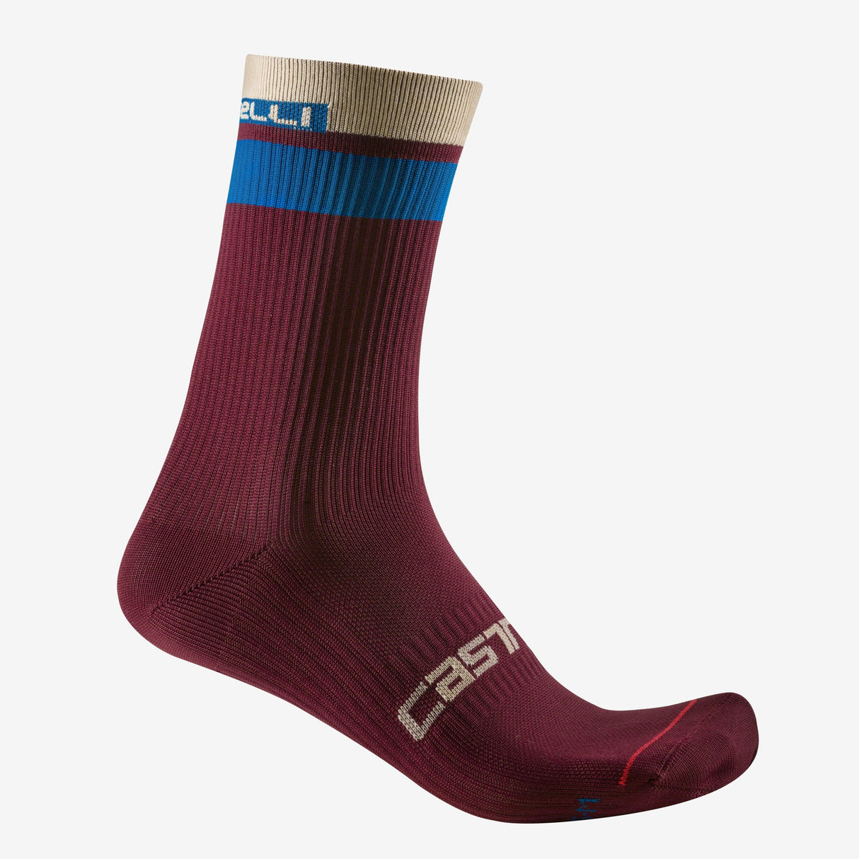 Calze Castelli Gara Thermal 18 - Bordeaux - C