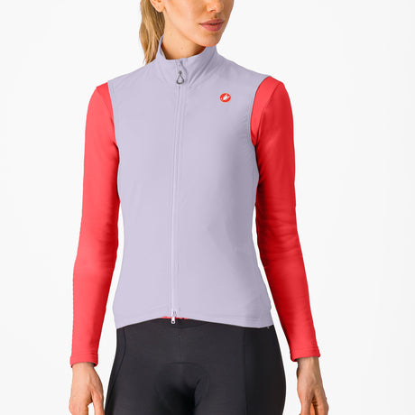 Gilet donna Castelli Espresso - Lilla - G