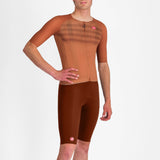 Salopette Castelli Free Aero Race S - Marrone - G
