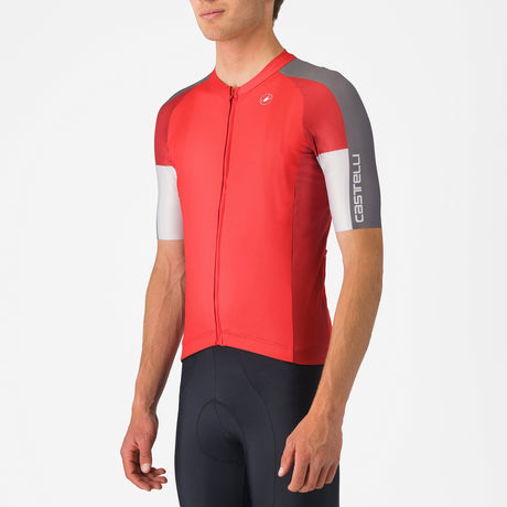 Maglia Castelli Entrata 6 - Rosso grigio scuro - B