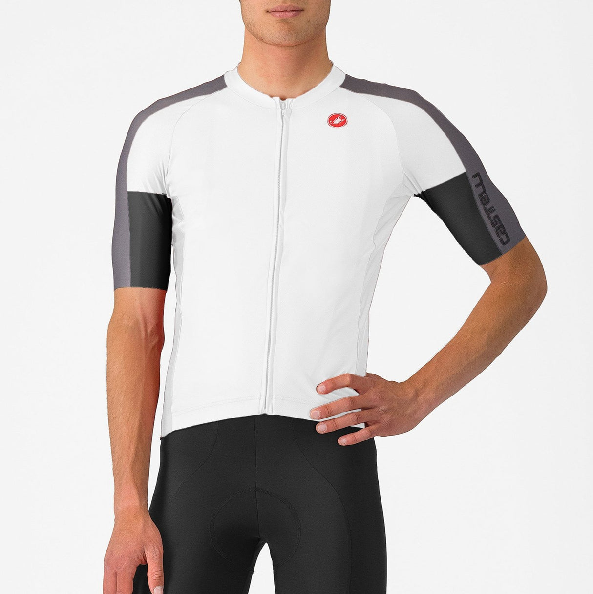 Maglia Castelli Entrata 6 - Bianco grigio - O