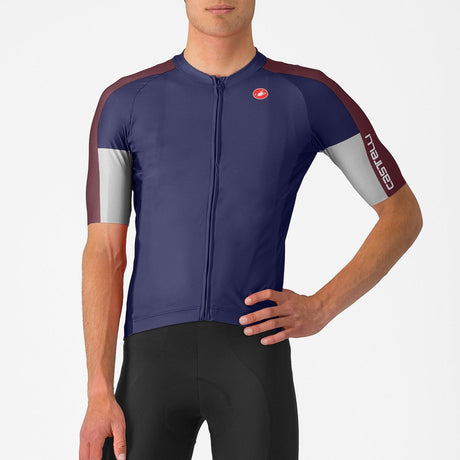Maglia Castelli Entrata 6 - Blu bordeaux - A
