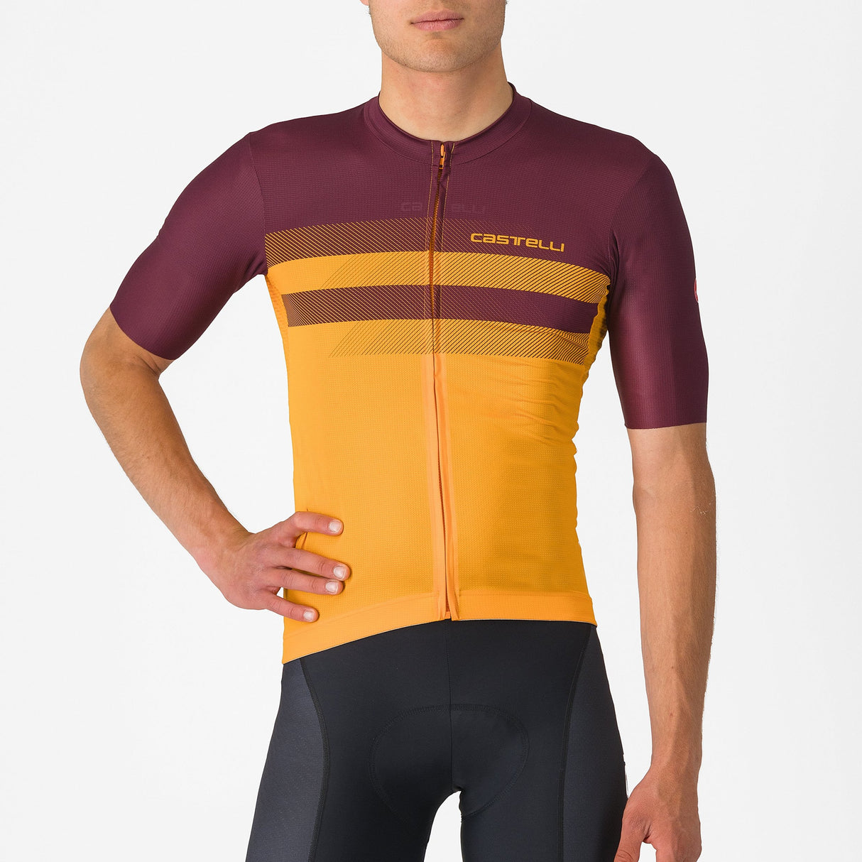 Maglia Castelli Simbolo - Arancio - O