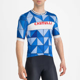 Maglia Castelli Heritage - Azzurro - D