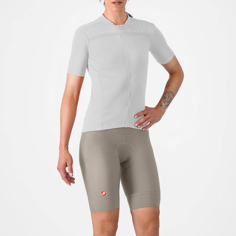 Pantaloncini donna Castelli Prima 2 DT - Beige - D