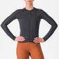 Maglia donna maniche lunghe Castelli Espresso - Nero