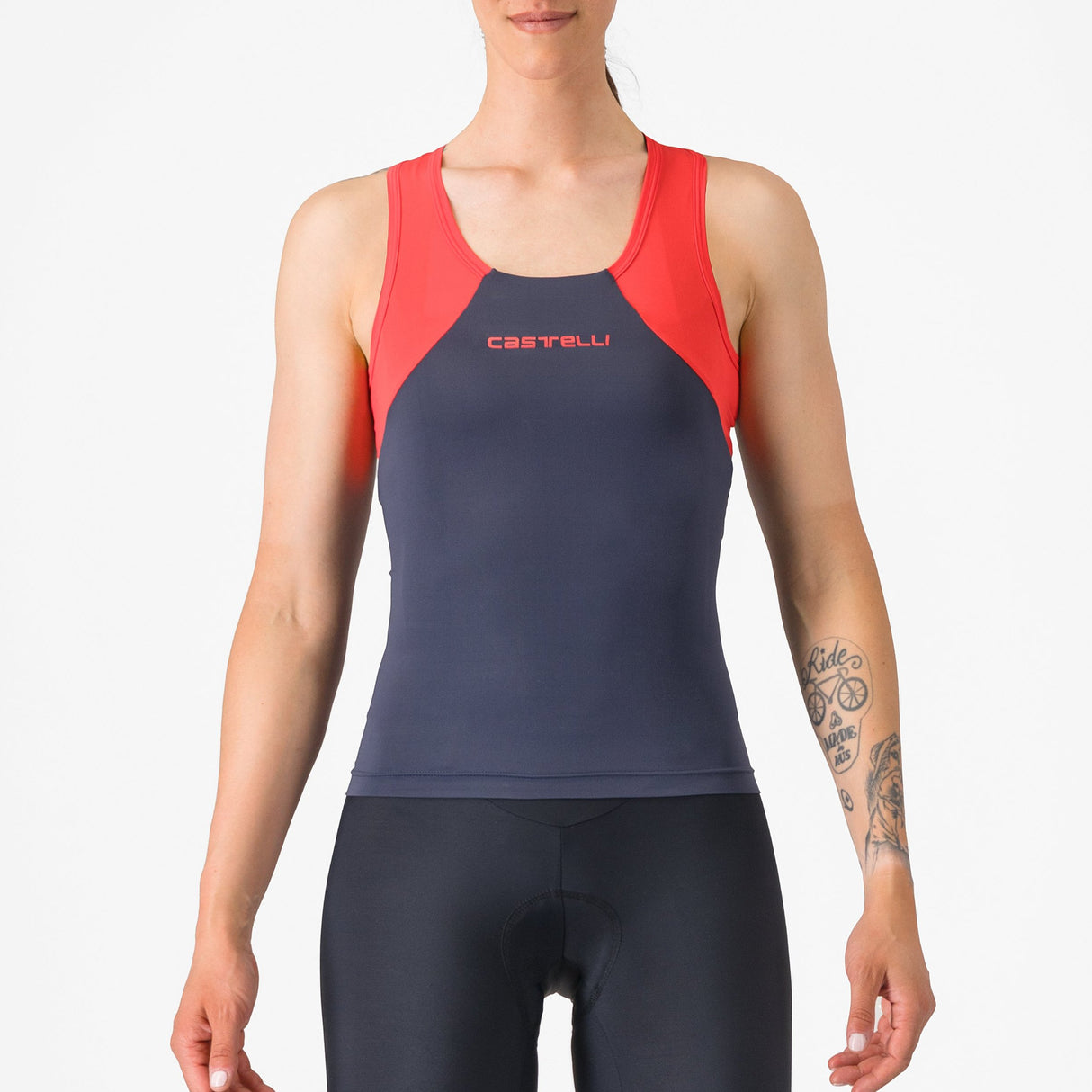 Top donna Castelli Sole - Blu - M