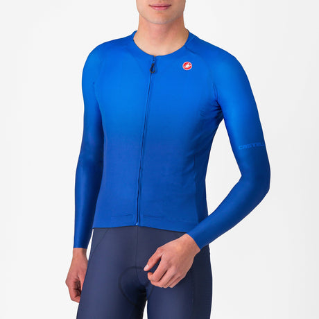 Maglia maniche lunghe Castelli UPF - Azzurro - E