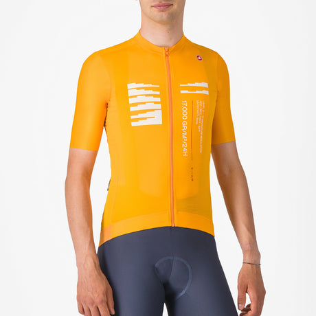 Maglia Castelli Espresso R-A/D - Arancio chiaro - O