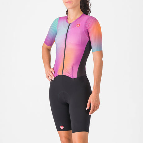 Body donna Castelli PR 2 Speed Suit - Rosa - Q