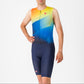 Body senza maniche Castelli Free Sanremo 3 Suit - Blu - D