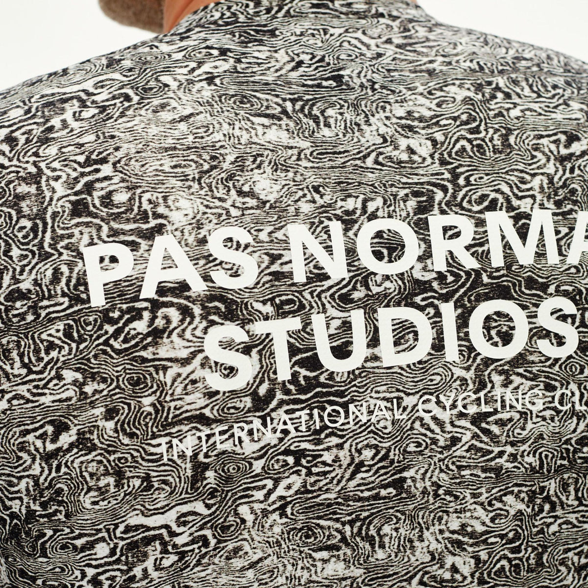 Jersey Pas Normal Studios Essential Light AOP Grain - Off White