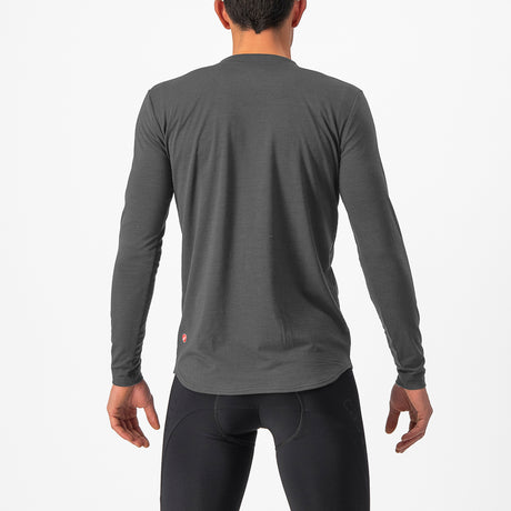 Maglia maniche lunghe Castelli Unlimited Merino - Grigio - C