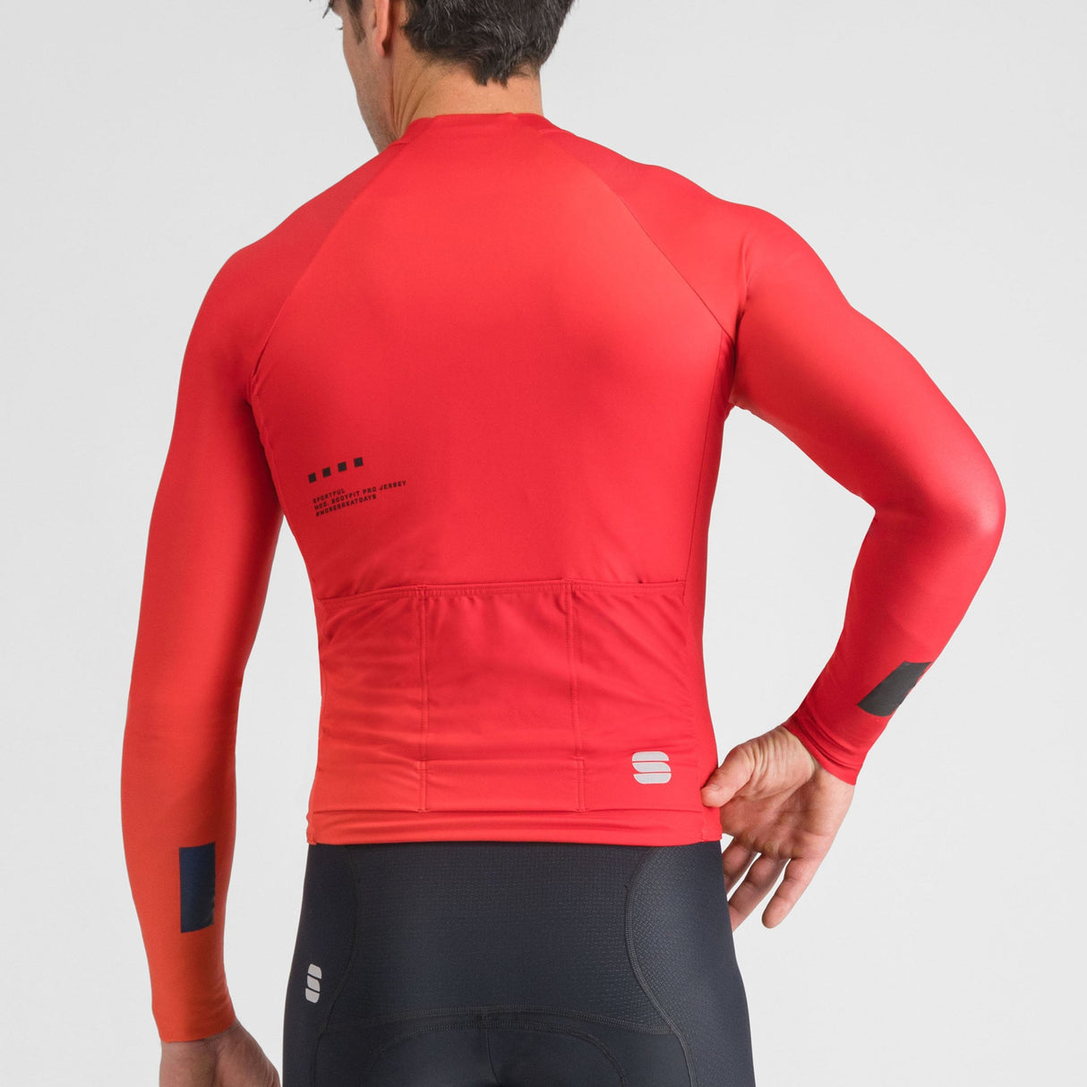 Maglia maniche lunghe Sportful Bodyfit Pro - Rosso chiaro - M