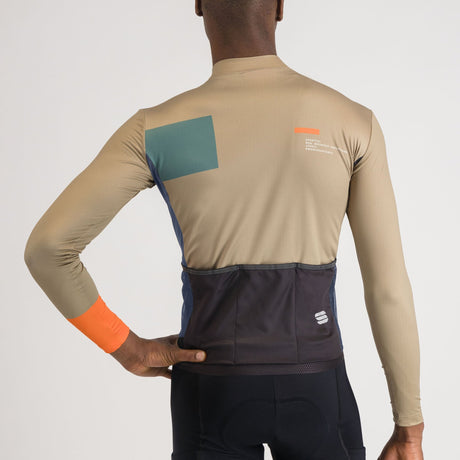 Maglia maniche lunghe Sportful Breakout Supergiara - Verde - B
