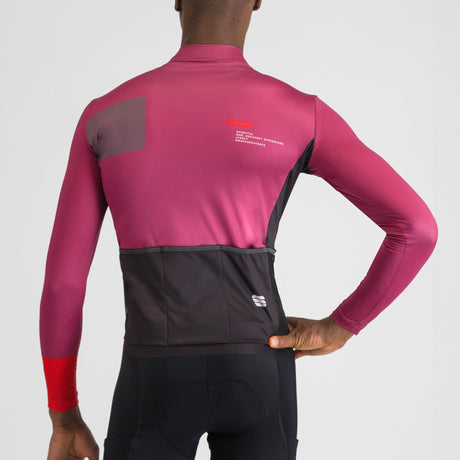 Maglia maniche lunghe Sportful Breakout Supergiara - Viola - M