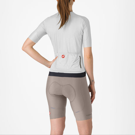Pantaloncini donna Castelli Espresso DT - Beige - I